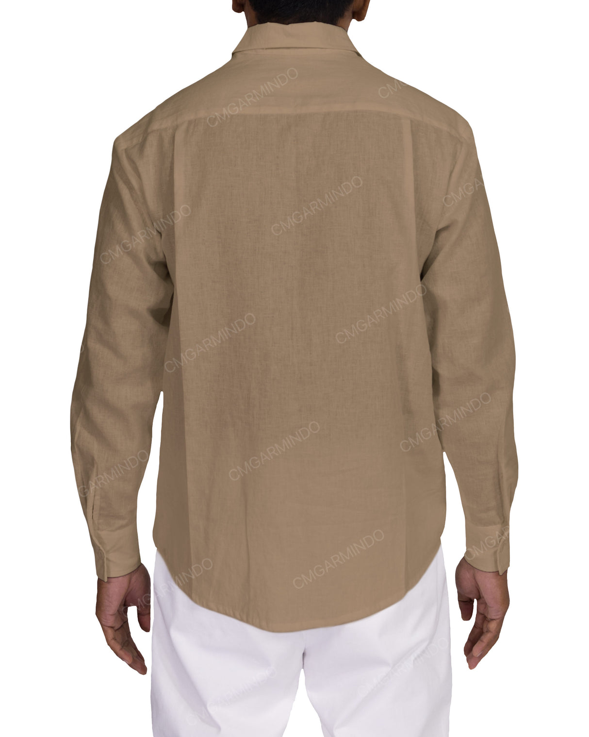 Relaxed Long Sleeve Button Up Shirt