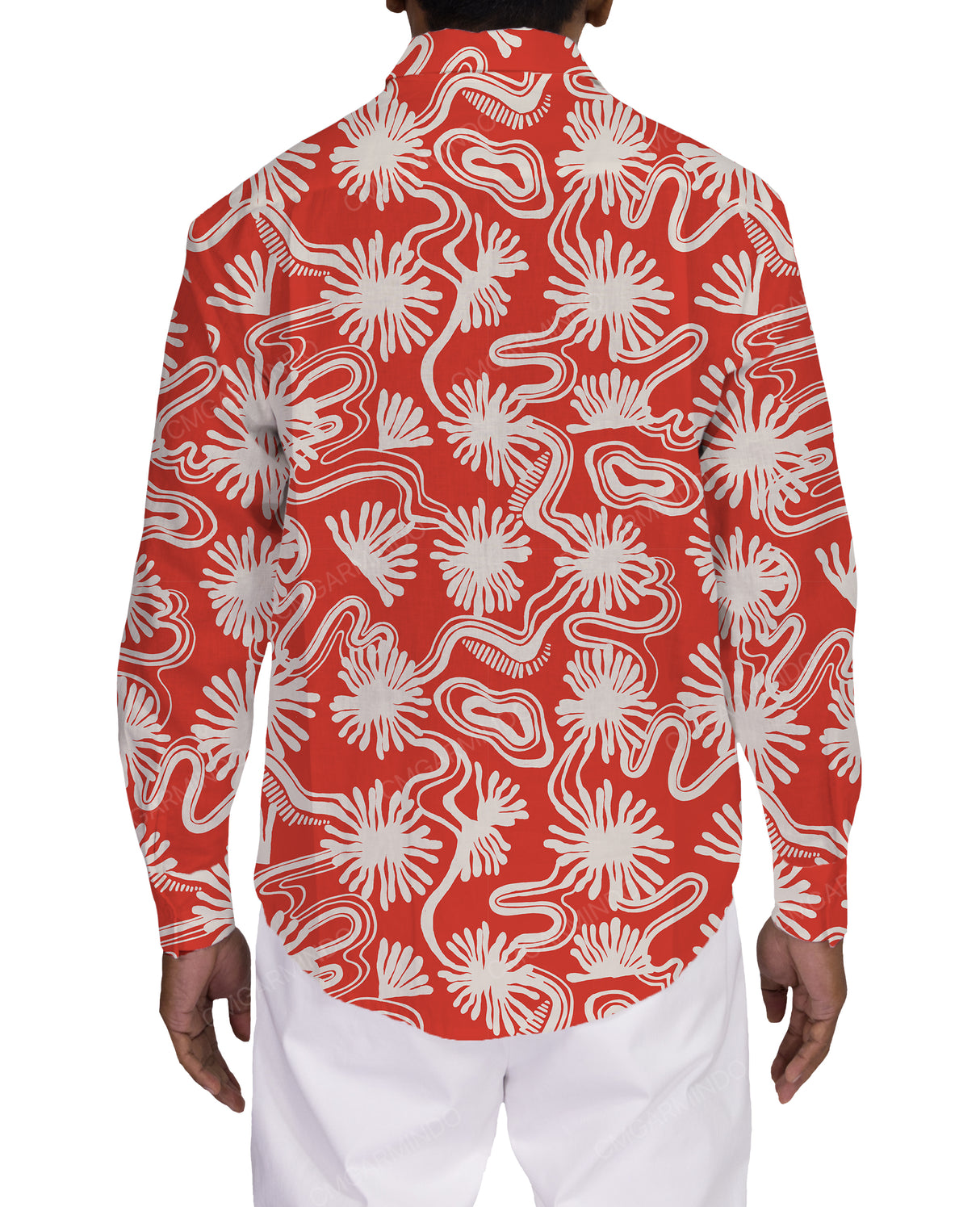 Relaxed Long Sleeve Button Up Shirt