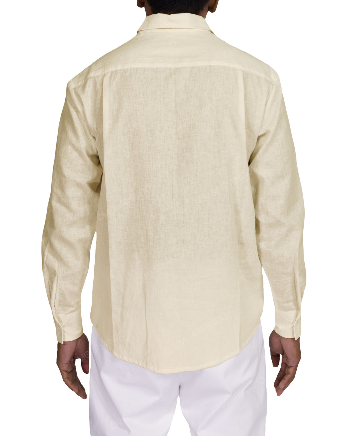 Relaxed Long Sleeve Button Up Shirt
