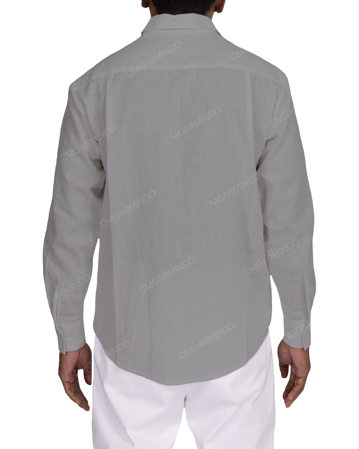 Relaxed Long Sleeve Button Up Shirt