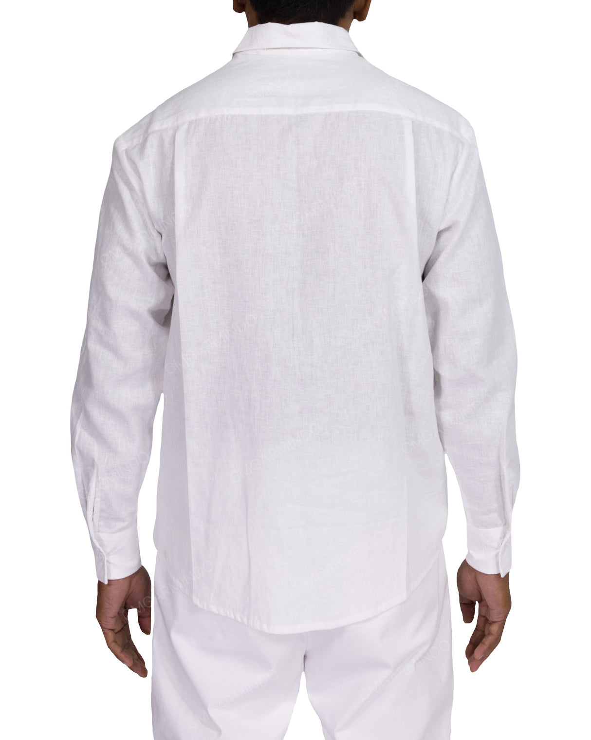 Relaxed Long Sleeve Button Up Shirt