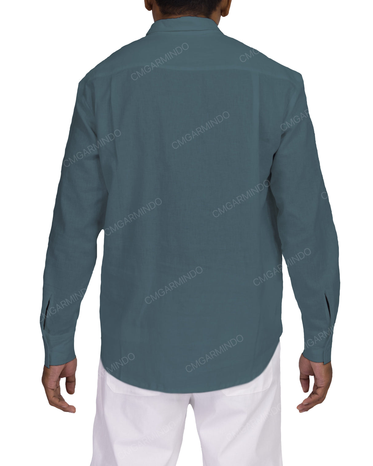 Half Placket Long Sleeve Shirt