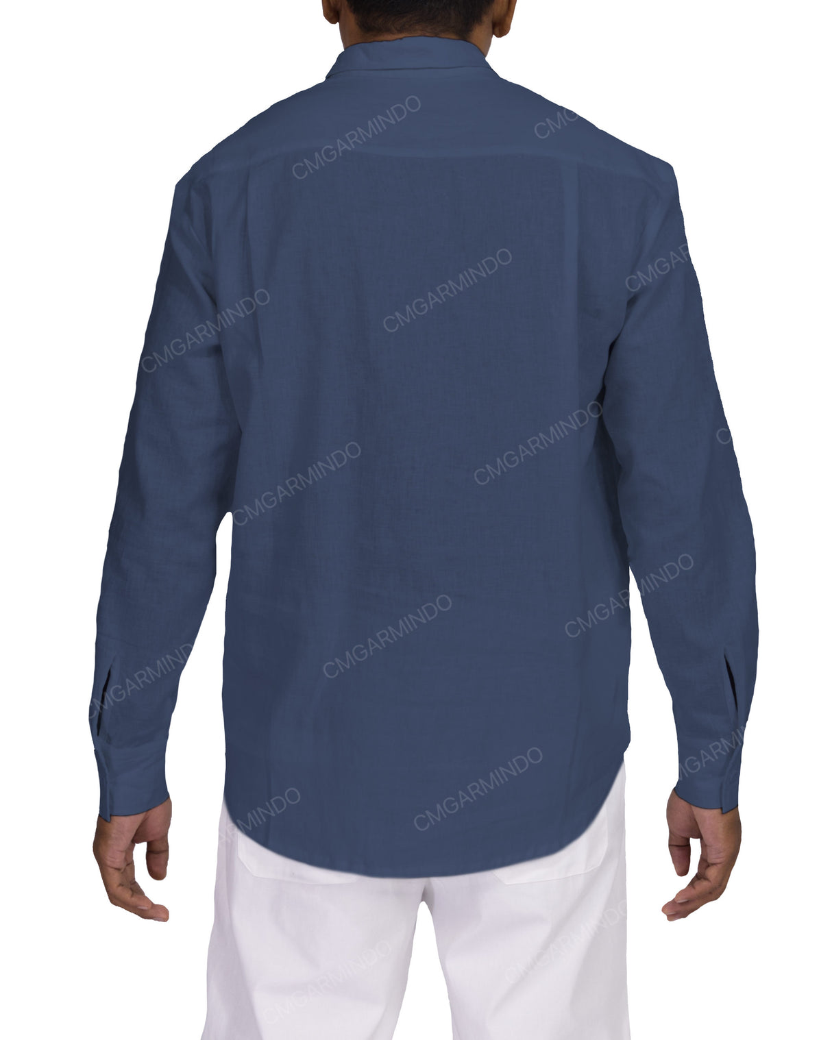 Half Placket Long Sleeve Shirt