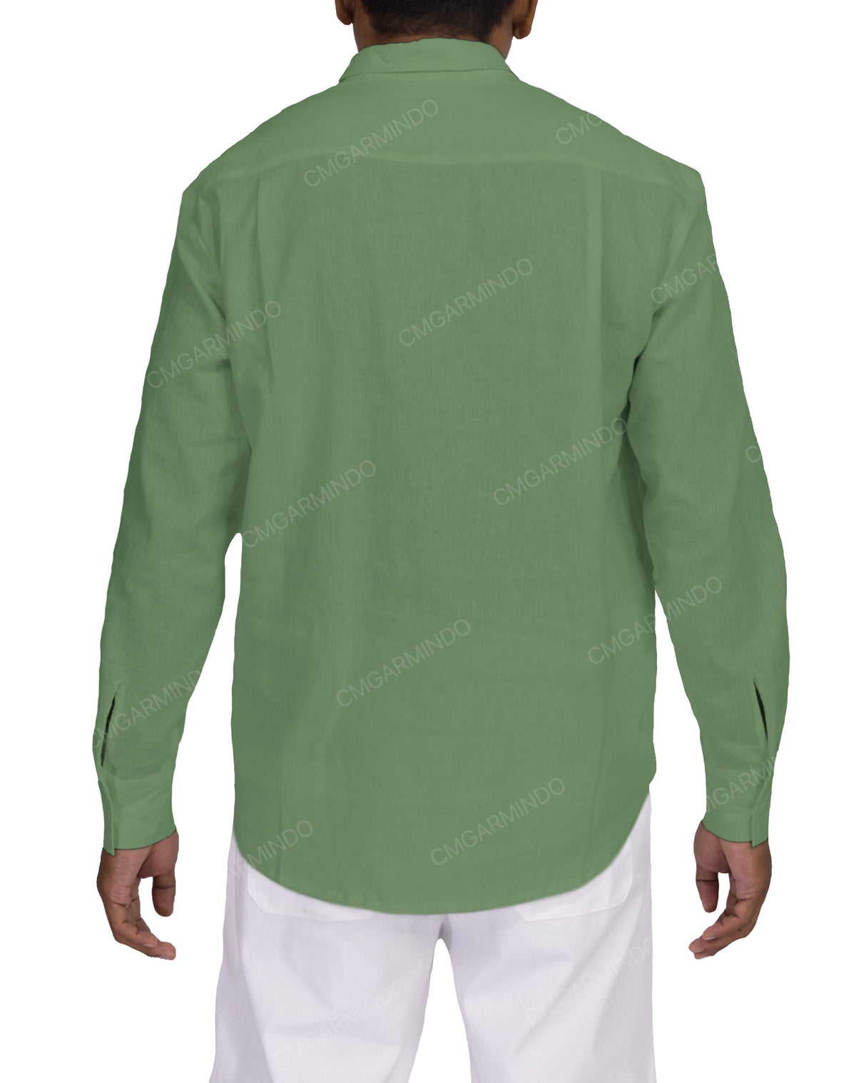 Half Placket Long Sleeve Shirt