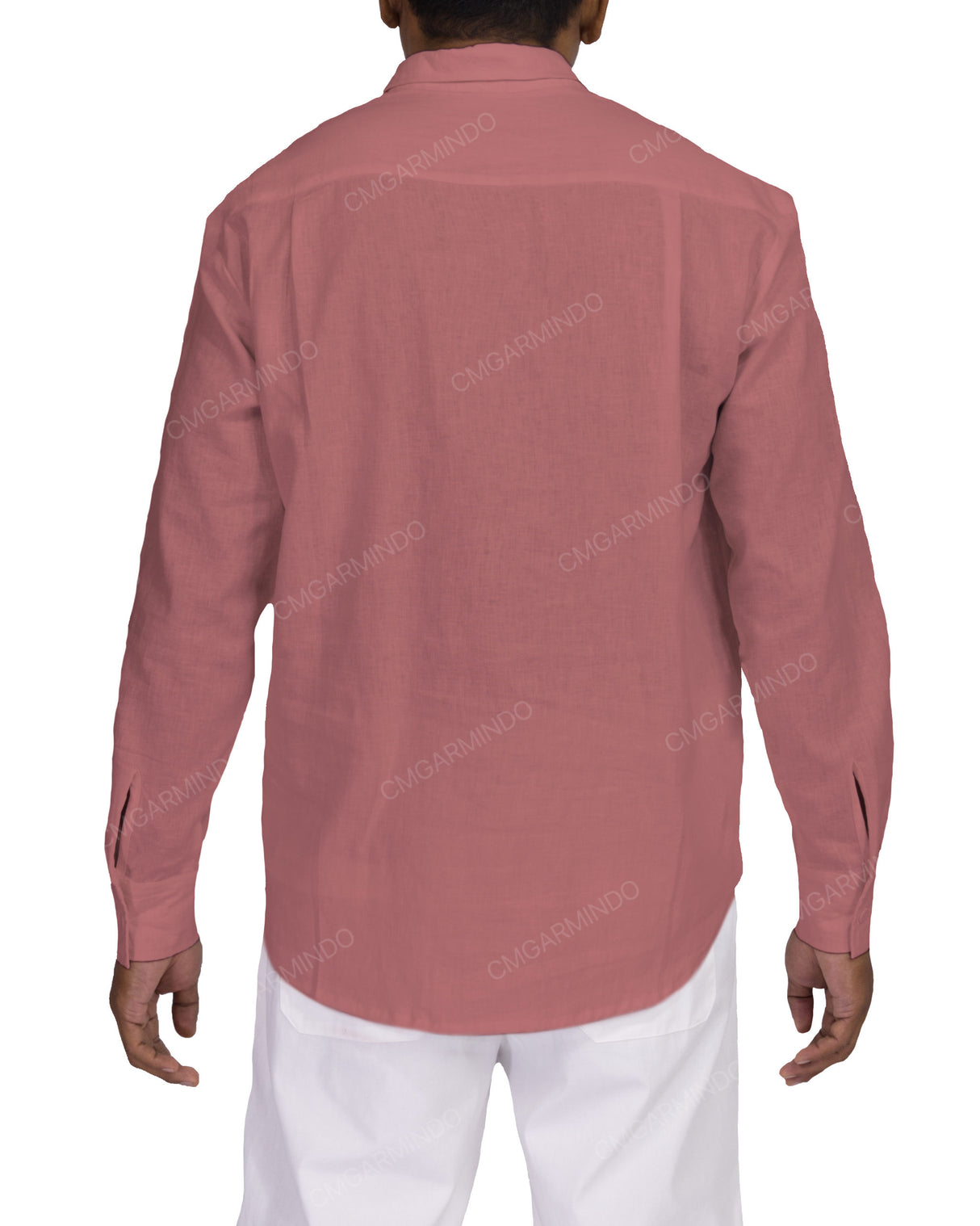 Half Placket Long Sleeve Shirt