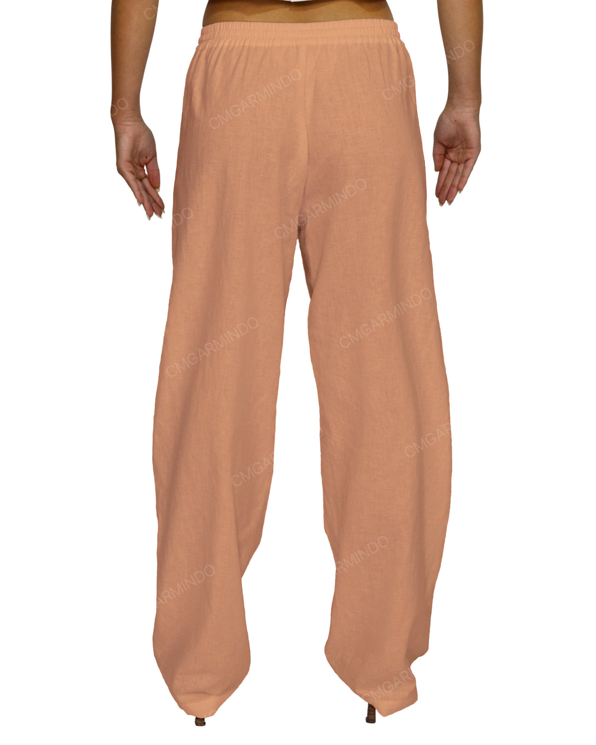 Loose Elastic Waist Pants