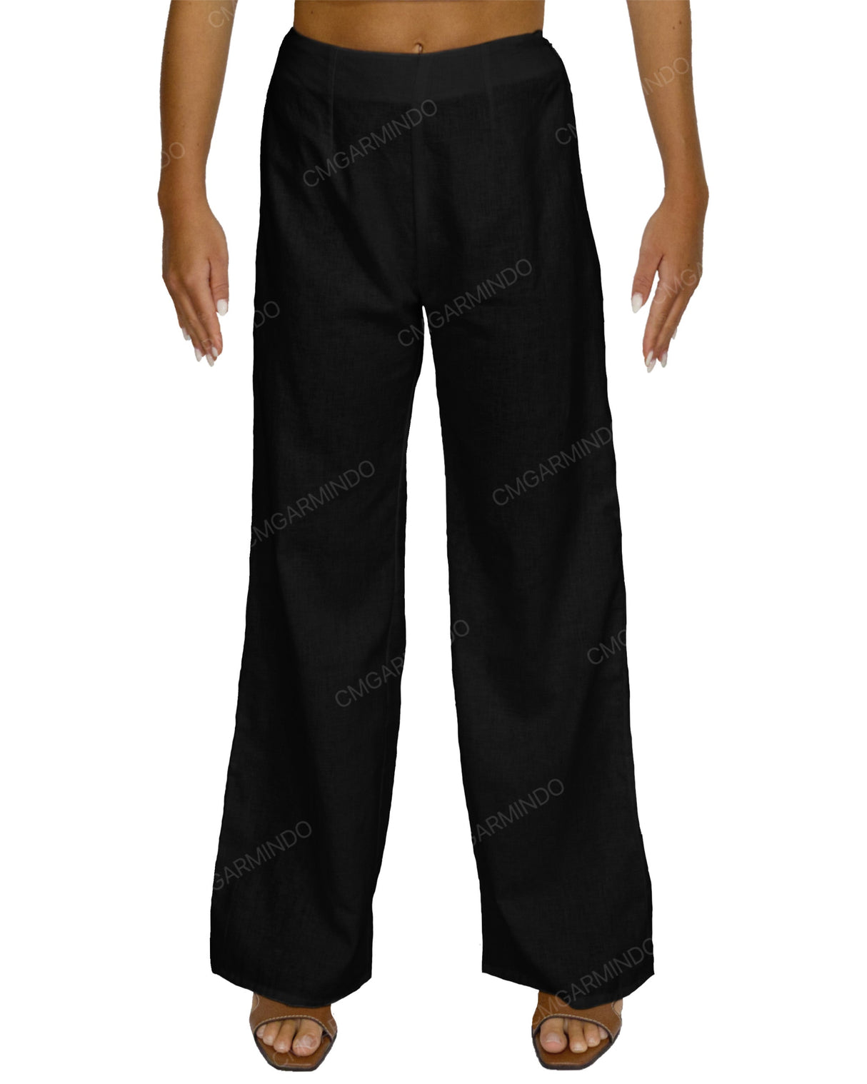 Fixed High Waist Pants
