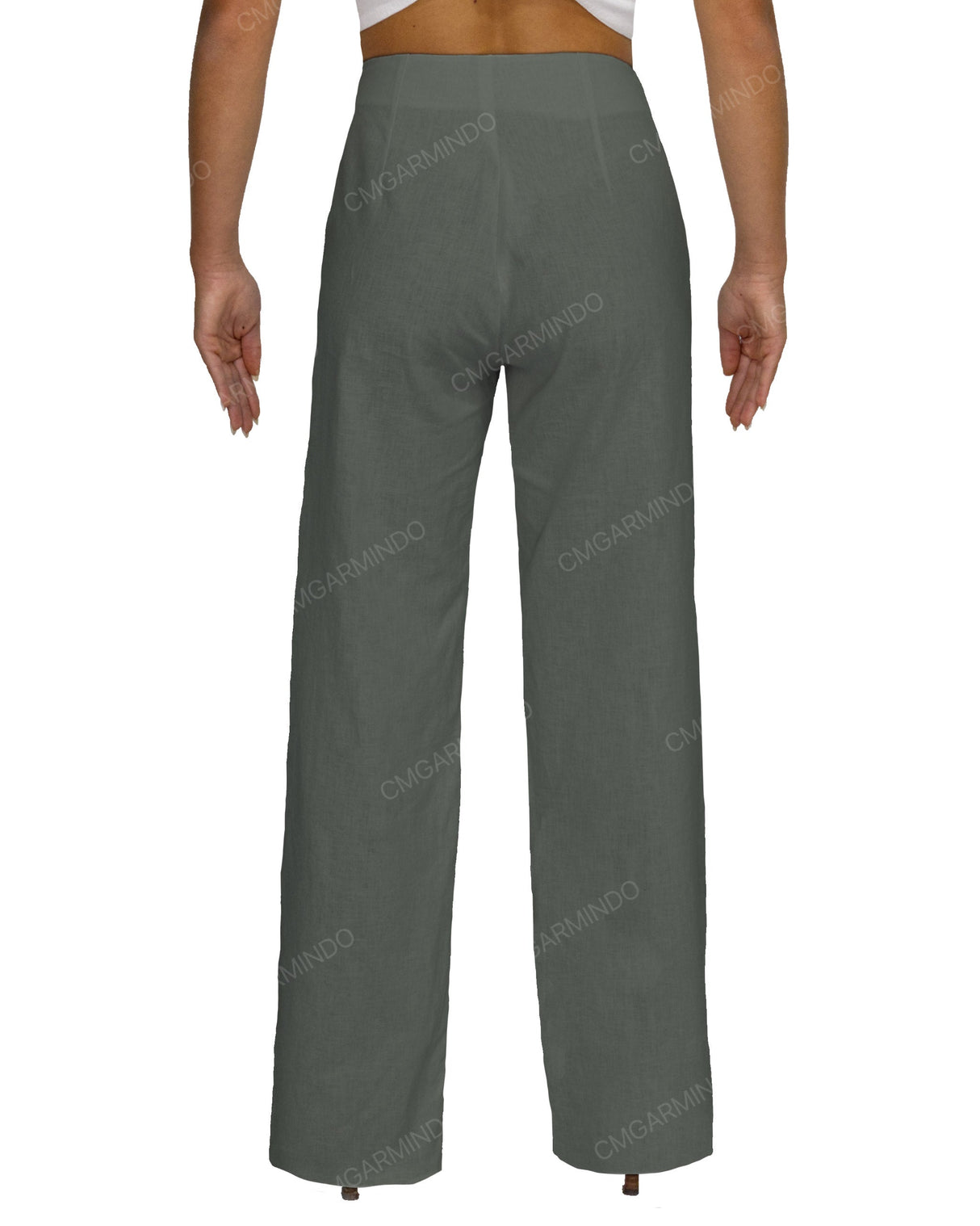 Fixed High Waist Pants