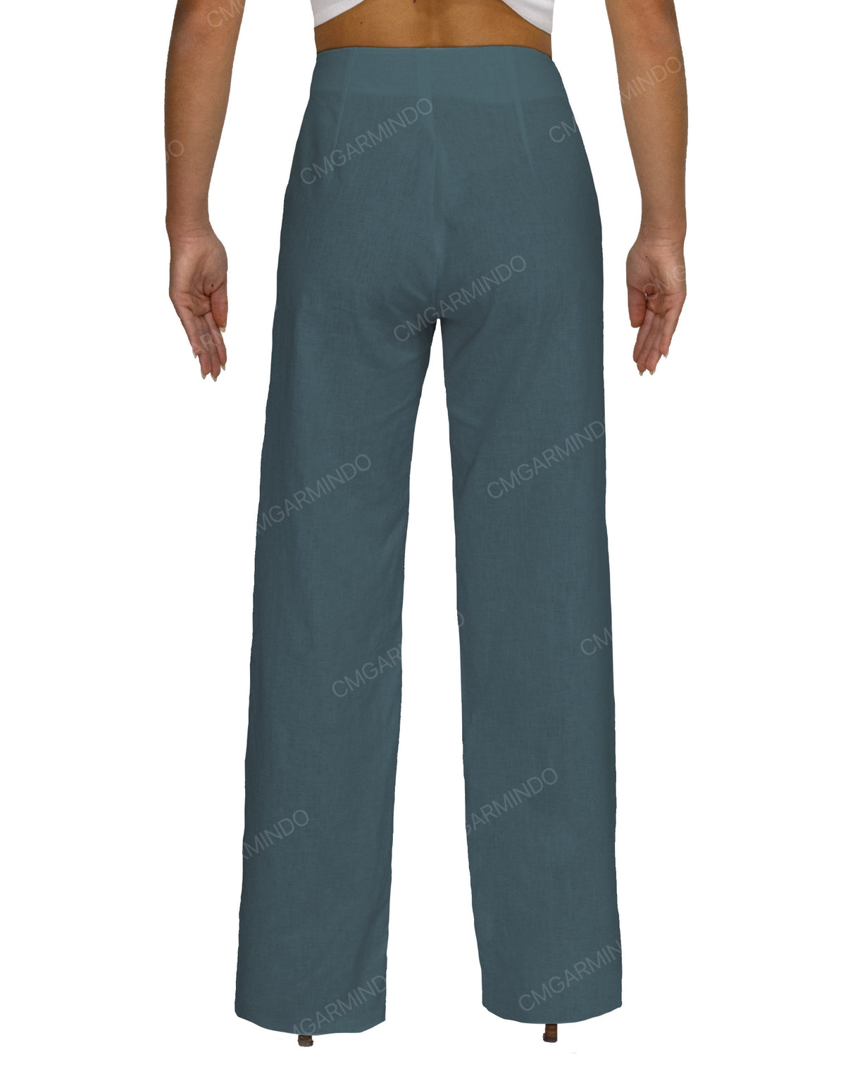 Fixed High Waist Pants