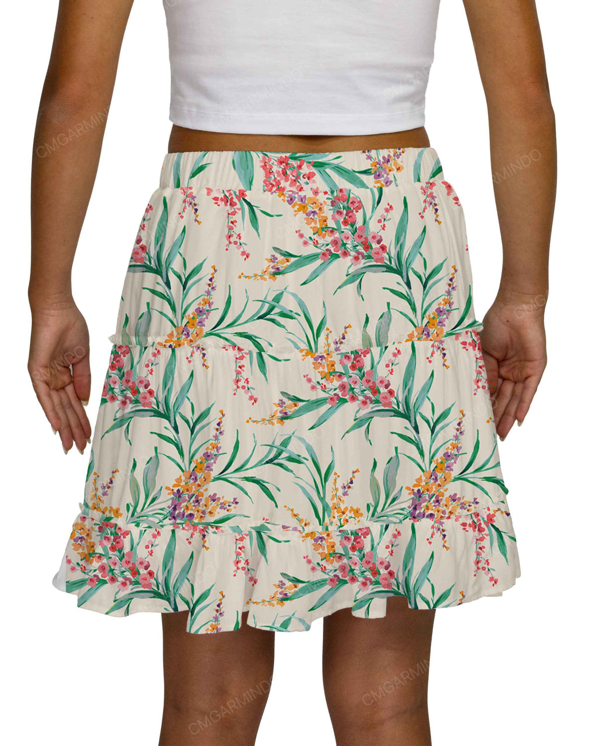 Mini Tiered Skirt