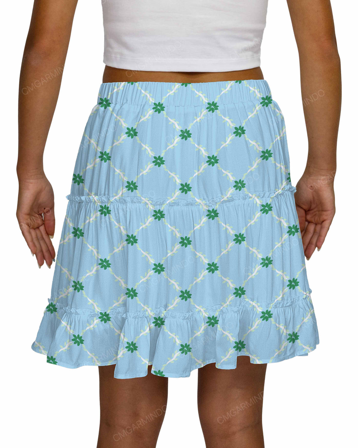 Mini Tiered Skirt
