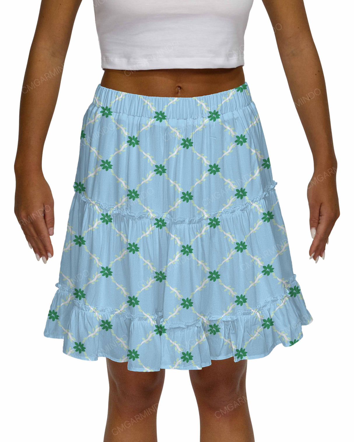 Mini Tiered Skirt