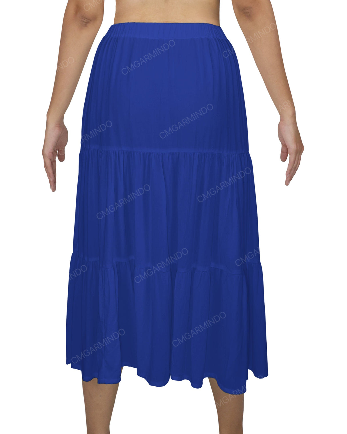 Midi Tiered Skirt