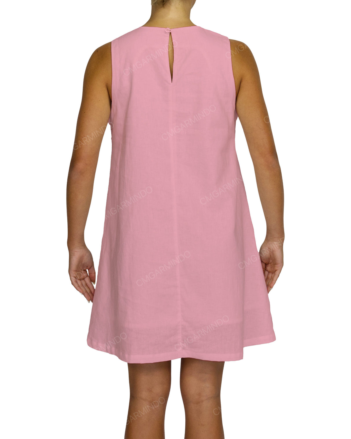 Sleeveless A-Line Mini Dress