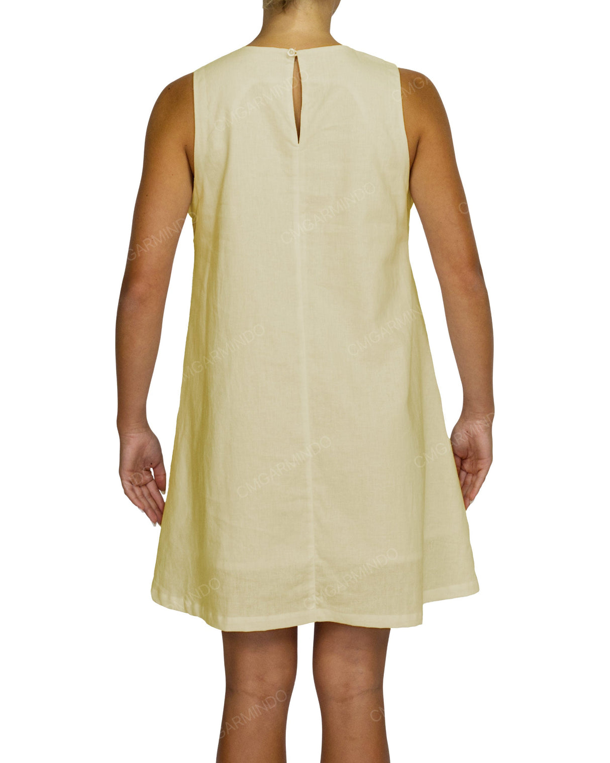 Sleeveless A-Line Mini Dress