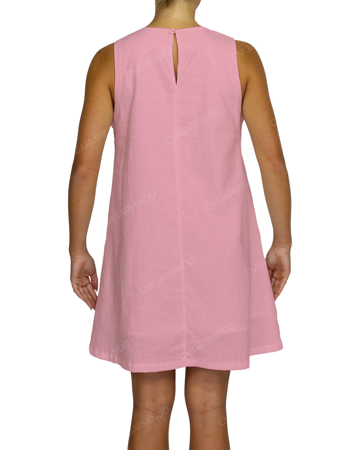Sleeveless A-Line Mini Dress