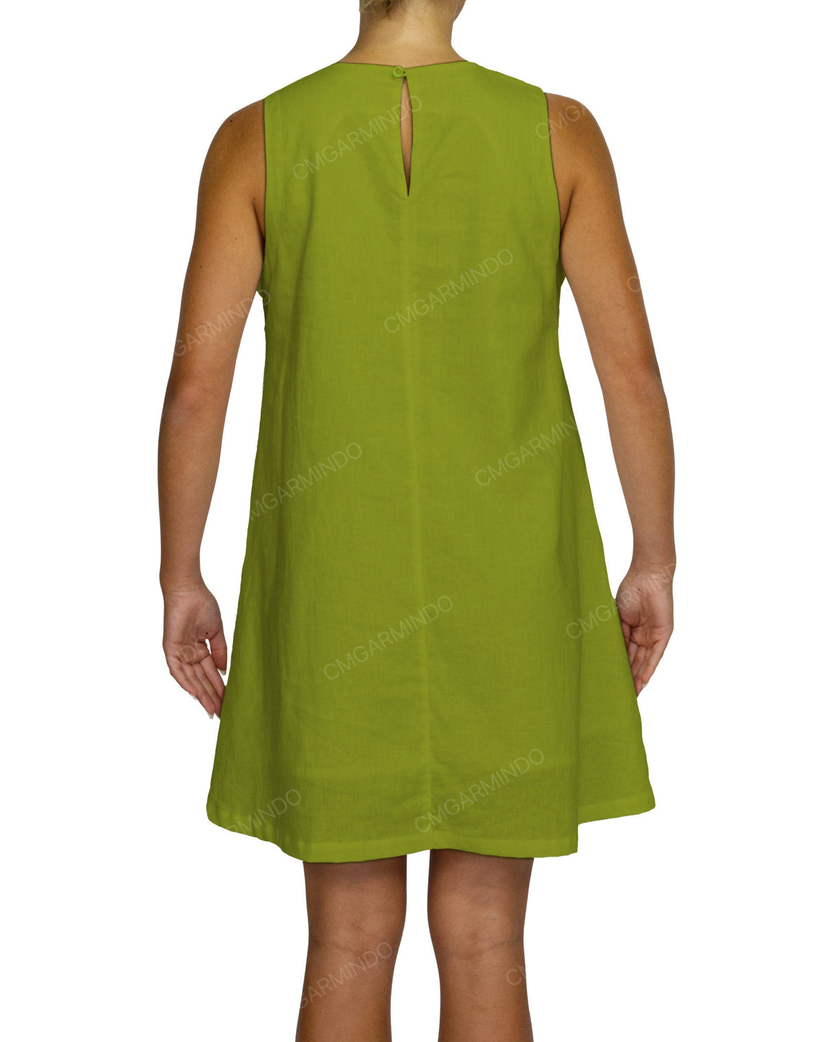 Sleeveless A-Line Mini Dress
