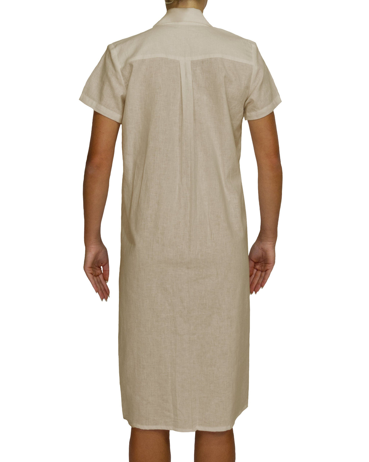 Short Sleeve Shirt Dress