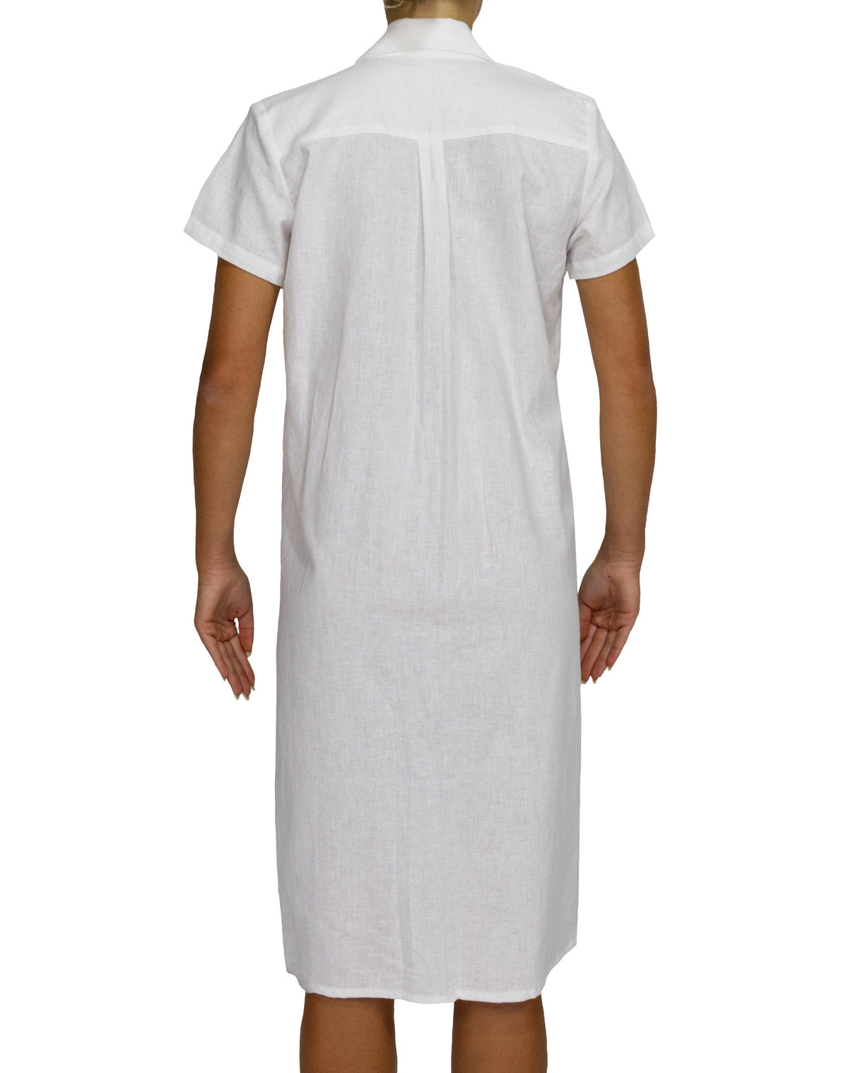 Short Sleeve Shirt Dress