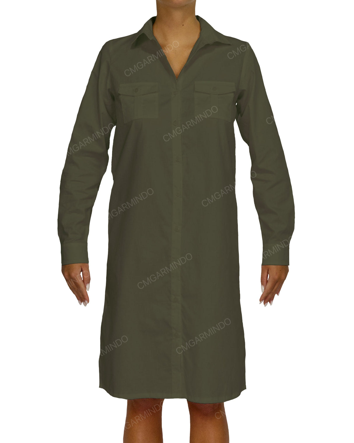 Long Sleeve Shirt Dress