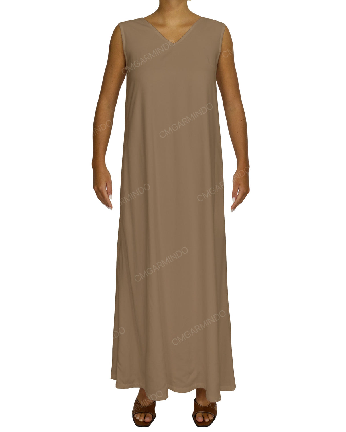 Maxi V-neck Dress