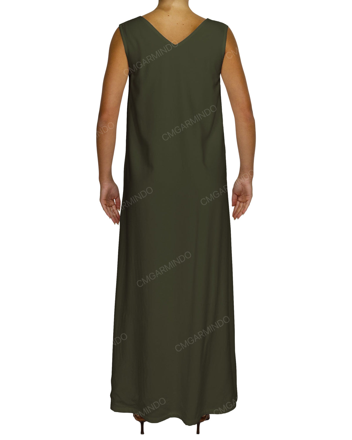 Maxi V-neck Dress