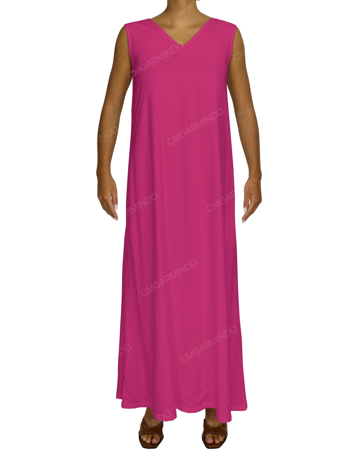 Maxi V-neck Dress