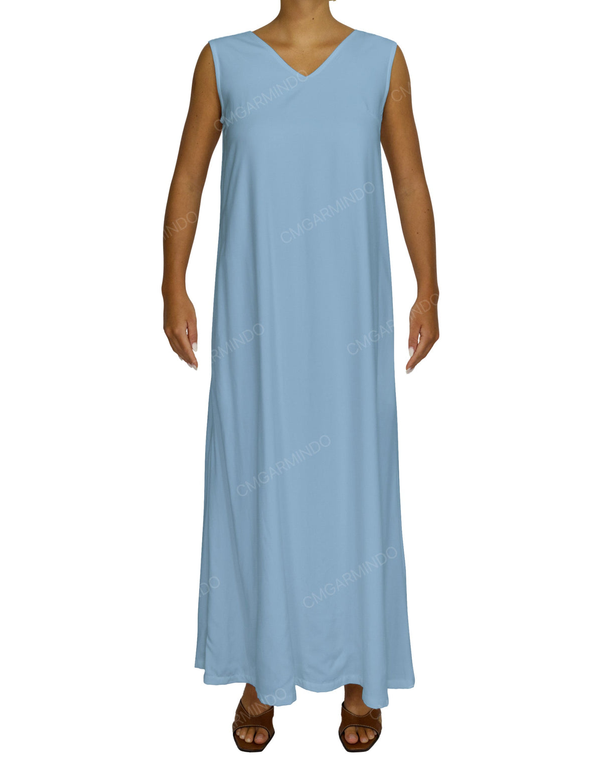 Maxi V-neck Dress