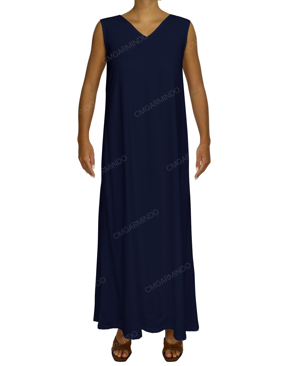 Maxi V-neck Dress