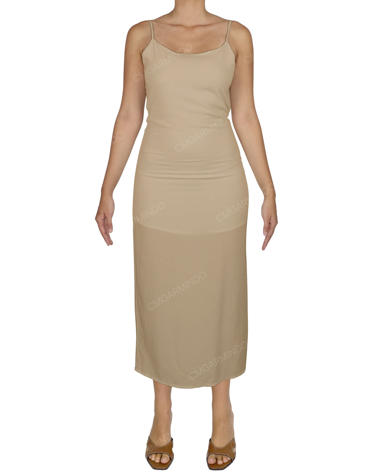 Midi Side Slit Sun Dress