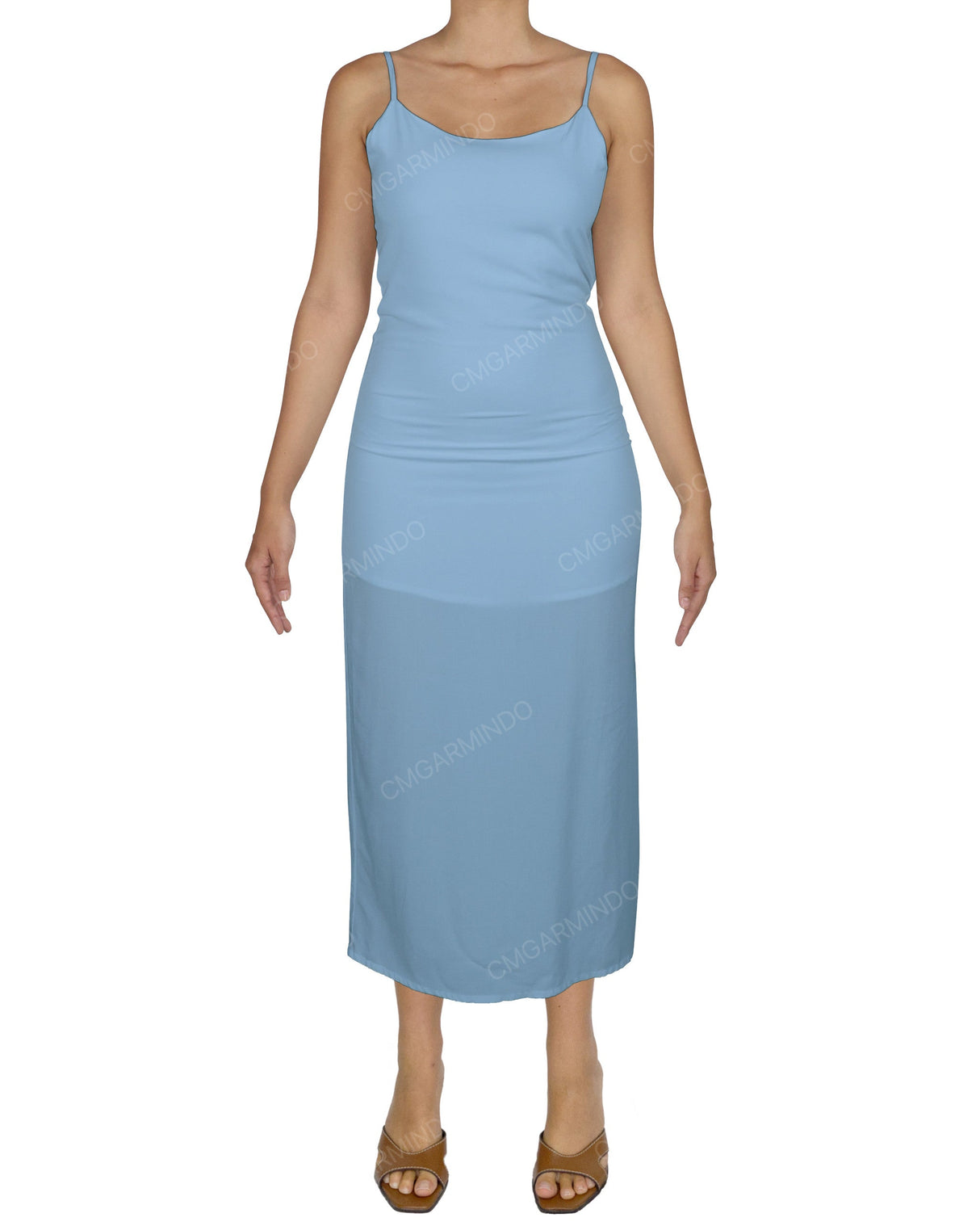 Midi Side Slit Sun Dress