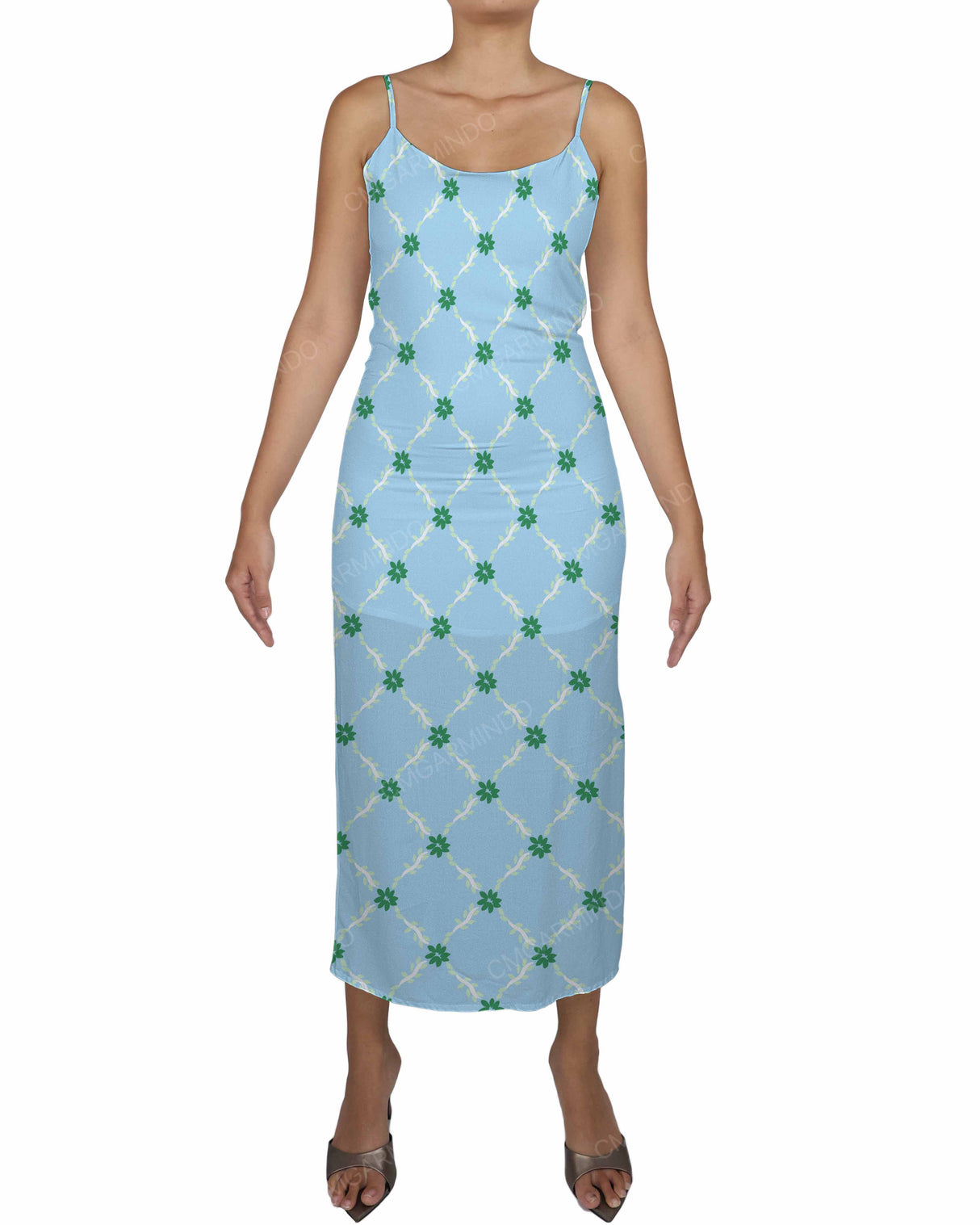 Midi Side Slit Sun Dress