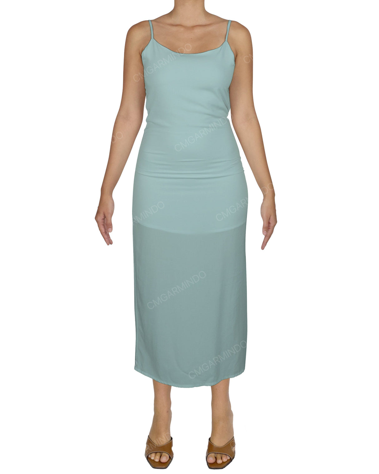 Midi Side Slit Sun Dress