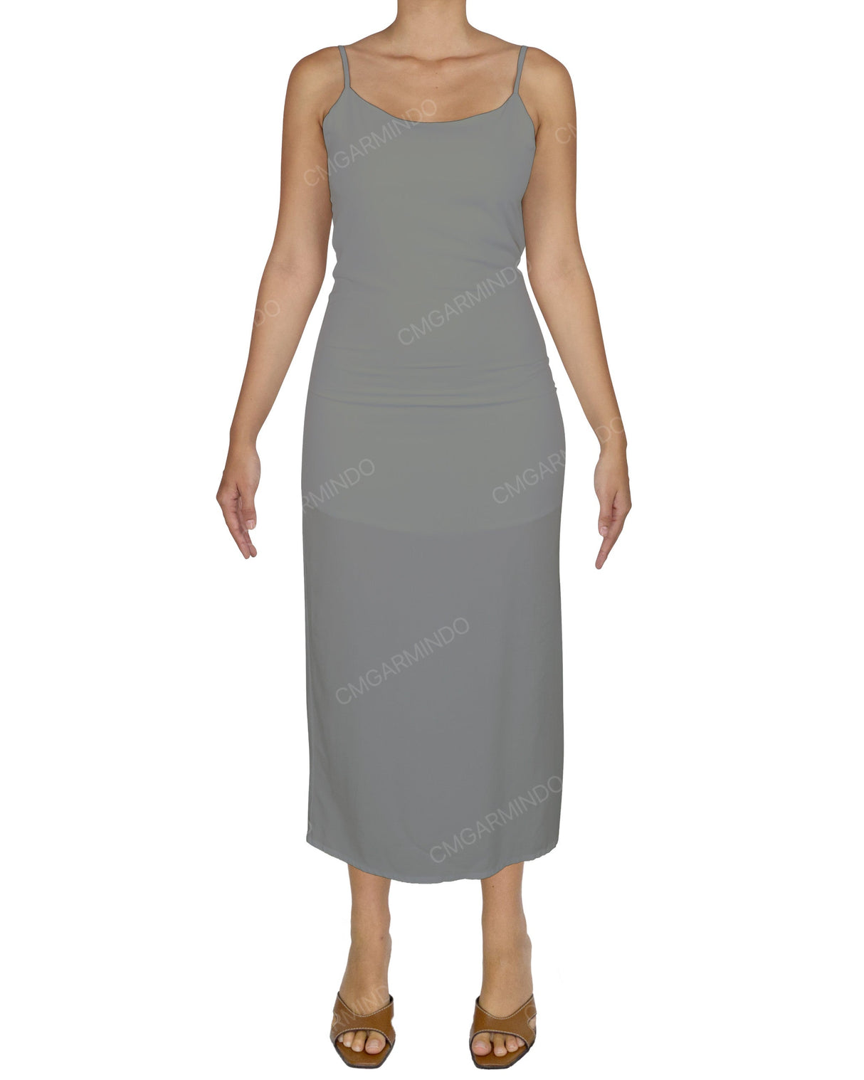 Midi Side Slit Sun Dress