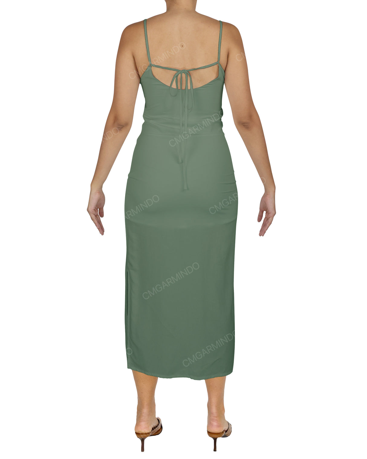 Midi Side Slit Sun Dress