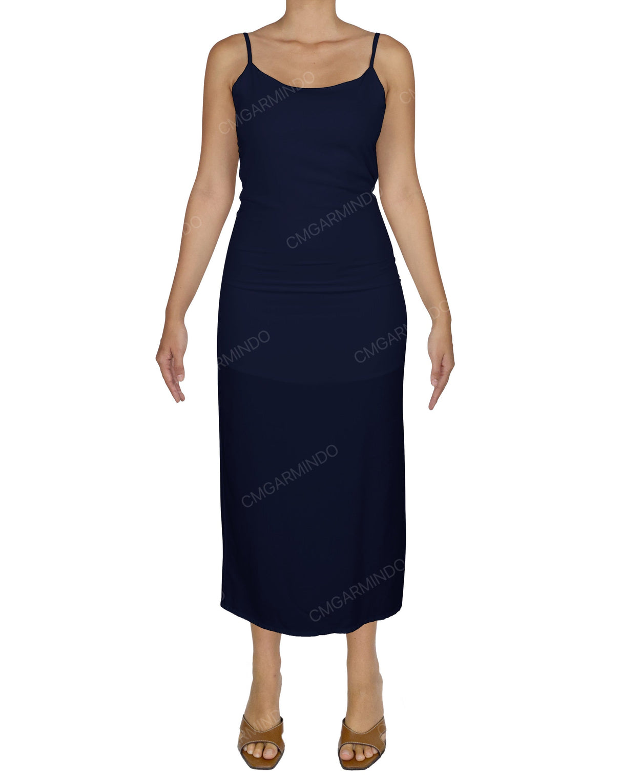 Midi Side Slit Sun Dress
