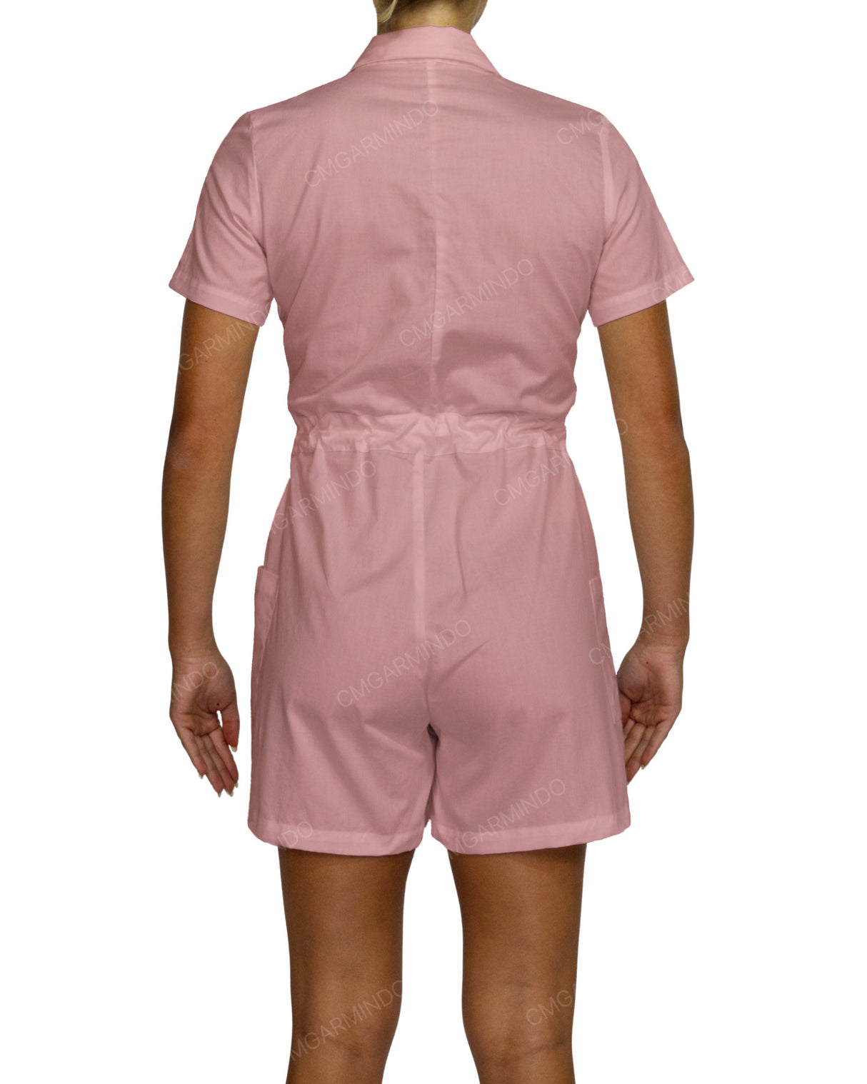 Short Sleeve Mini Playsuit