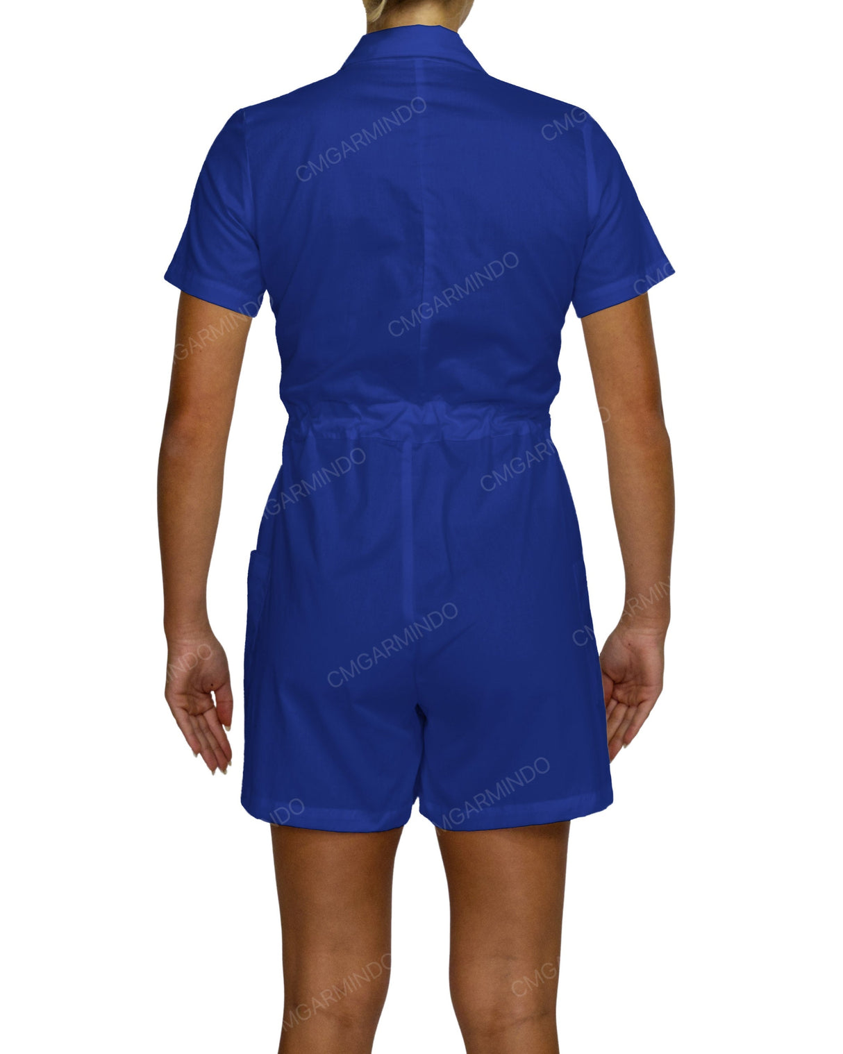Short Sleeve Mini Playsuit