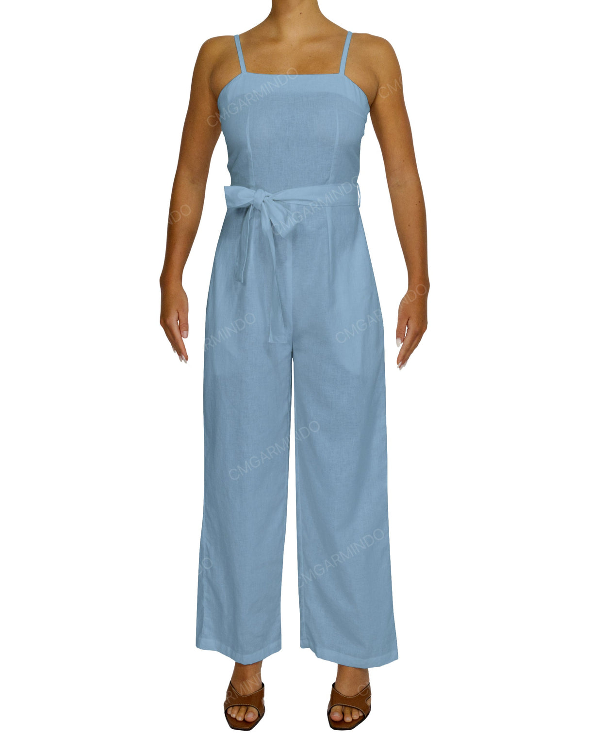Straight Top Jumpsuit
