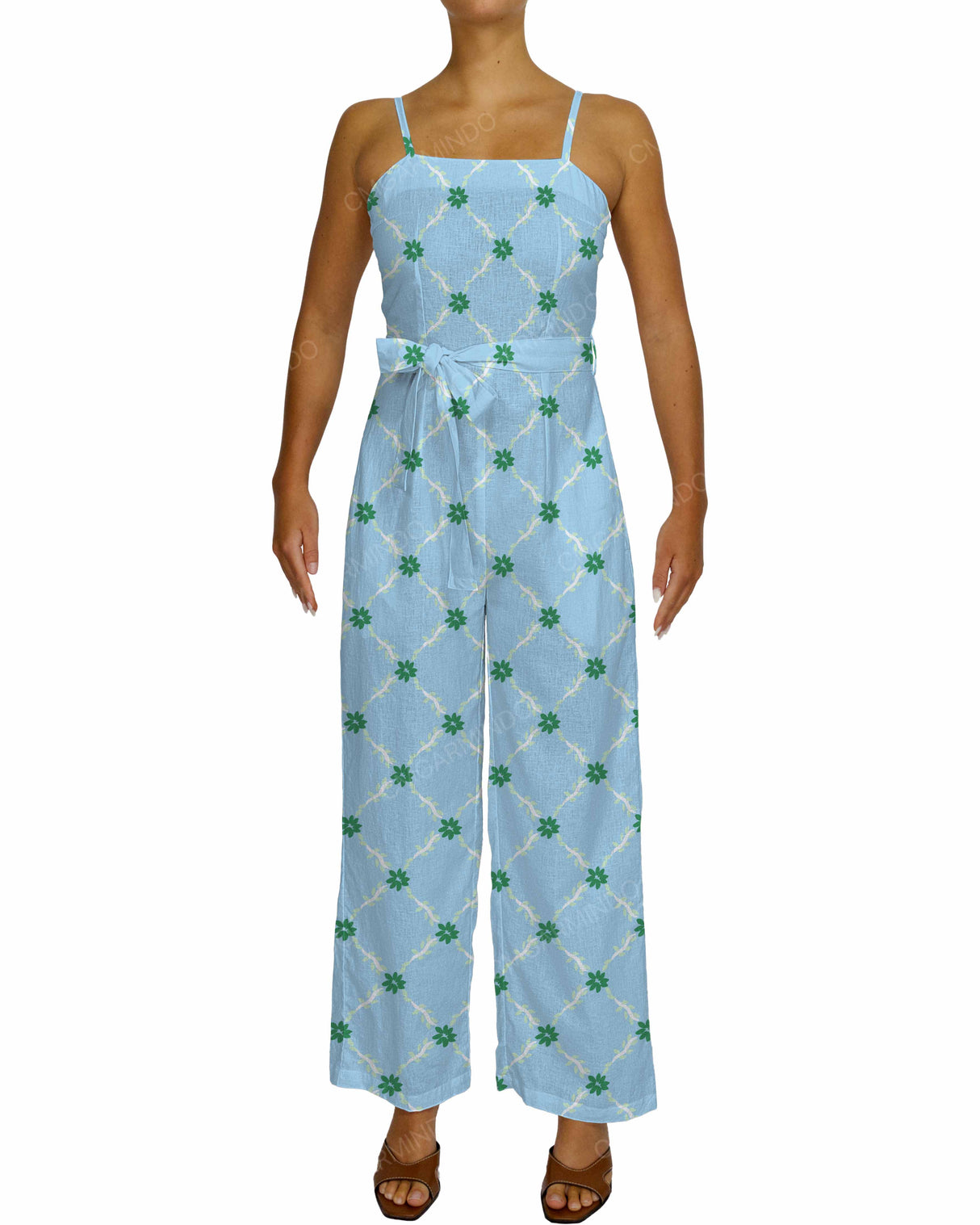 Straight Top Jumpsuit