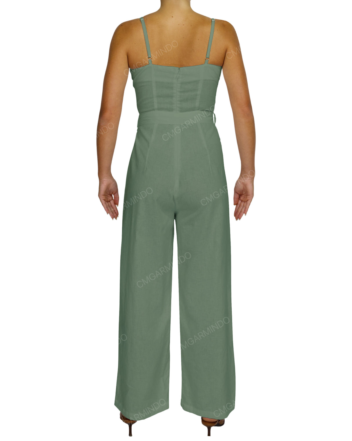 Straight Top Jumpsuit