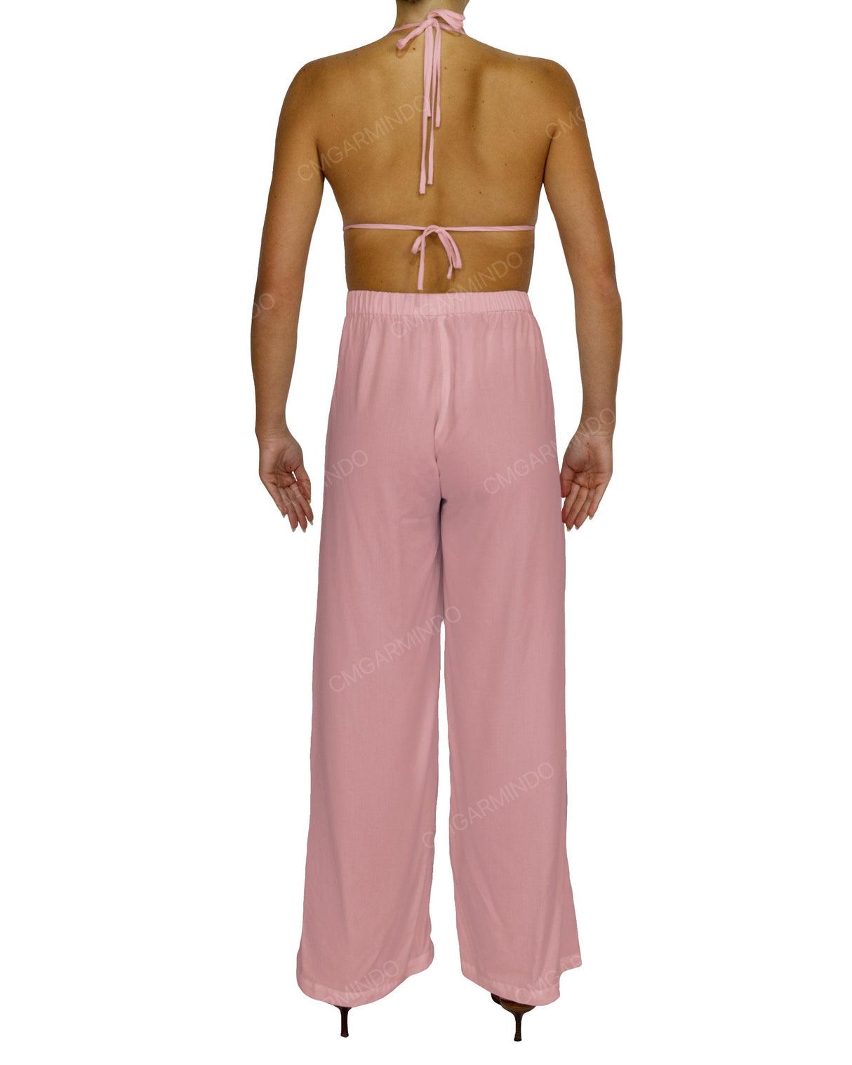 Halter Tie Jumpsuit