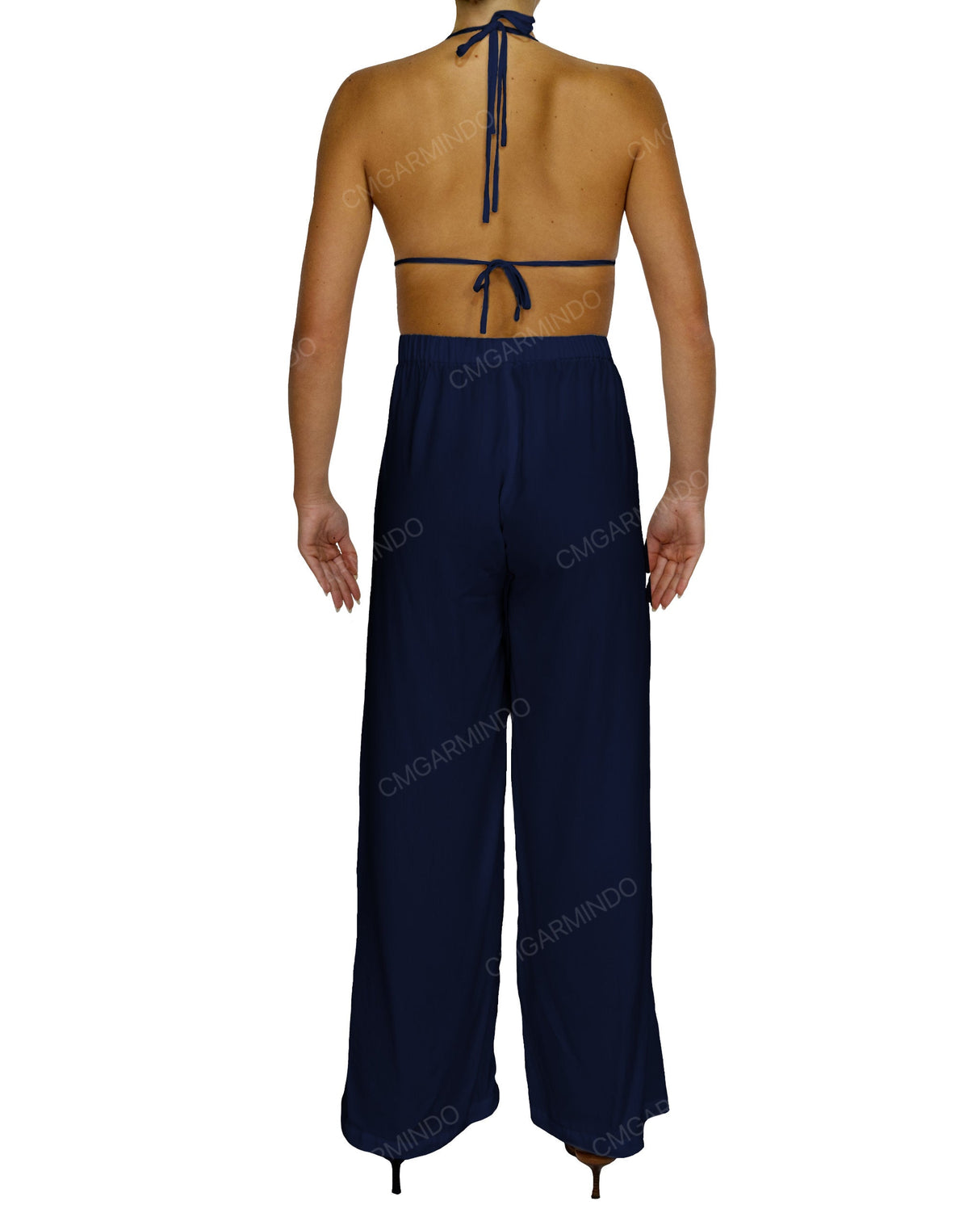 Halter Tie Jumpsuit