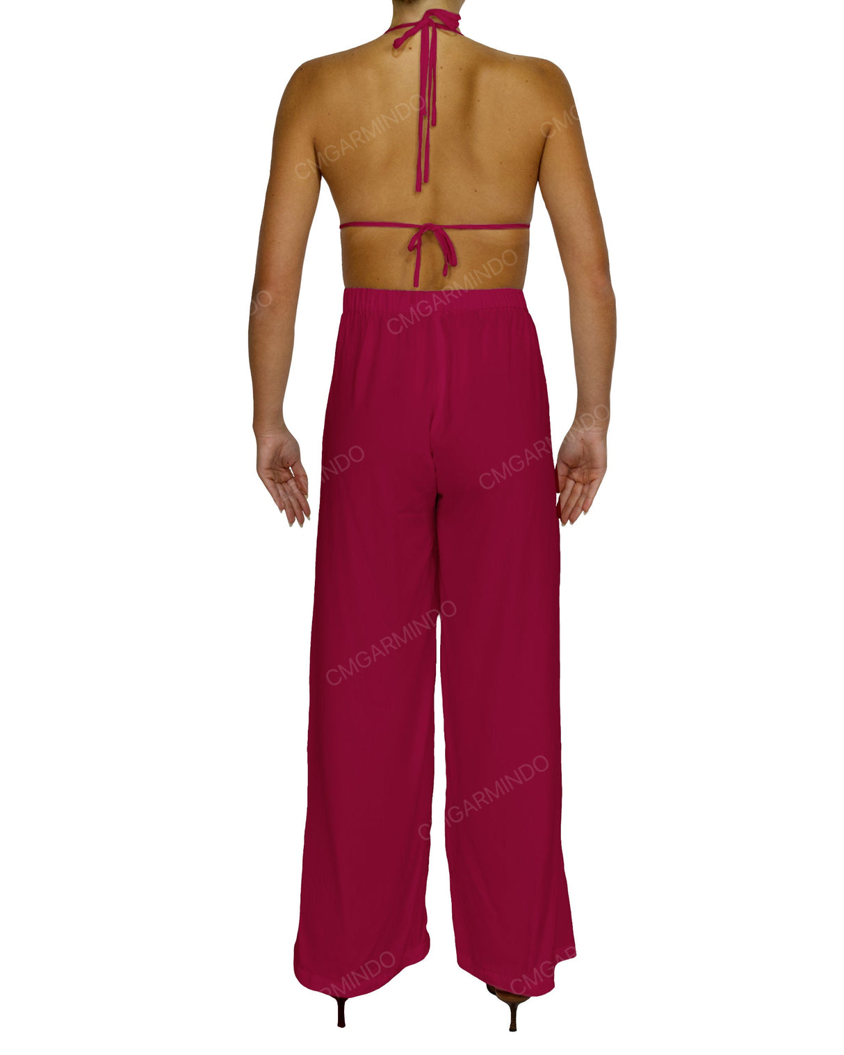 Halter Tie Jumpsuit