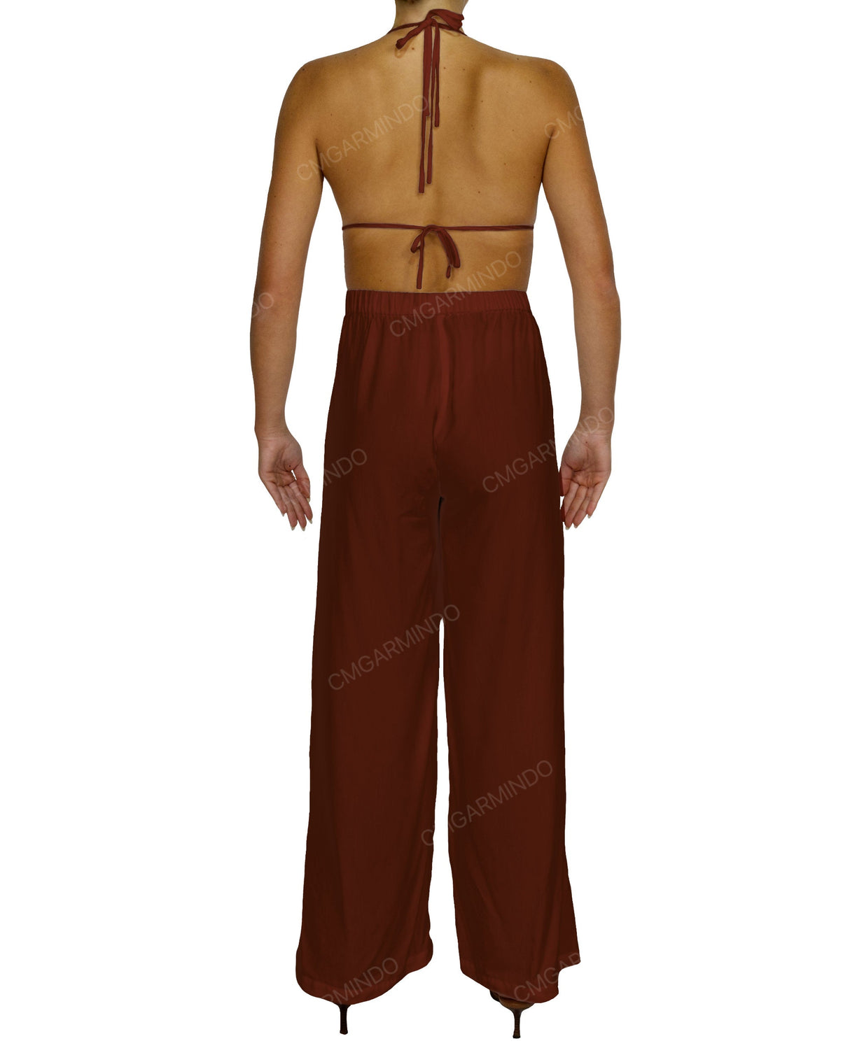 Halter Tie Jumpsuit