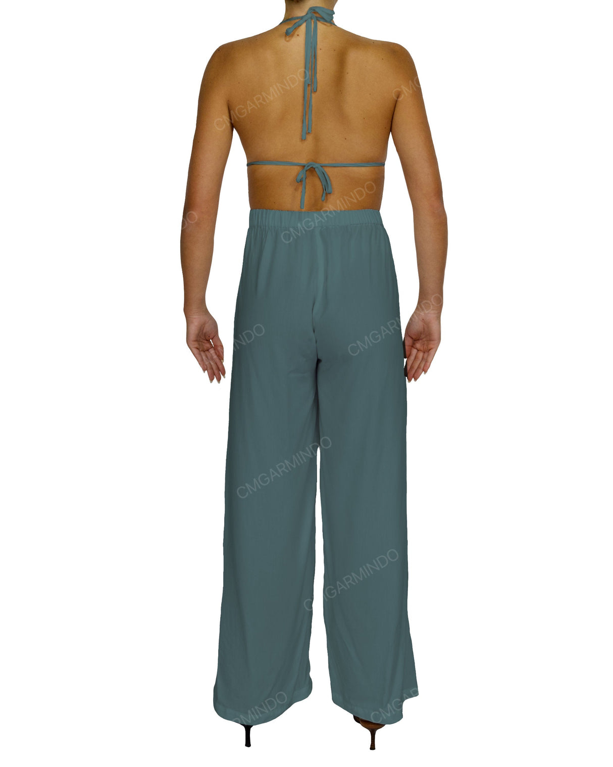 Halter Tie Jumpsuit