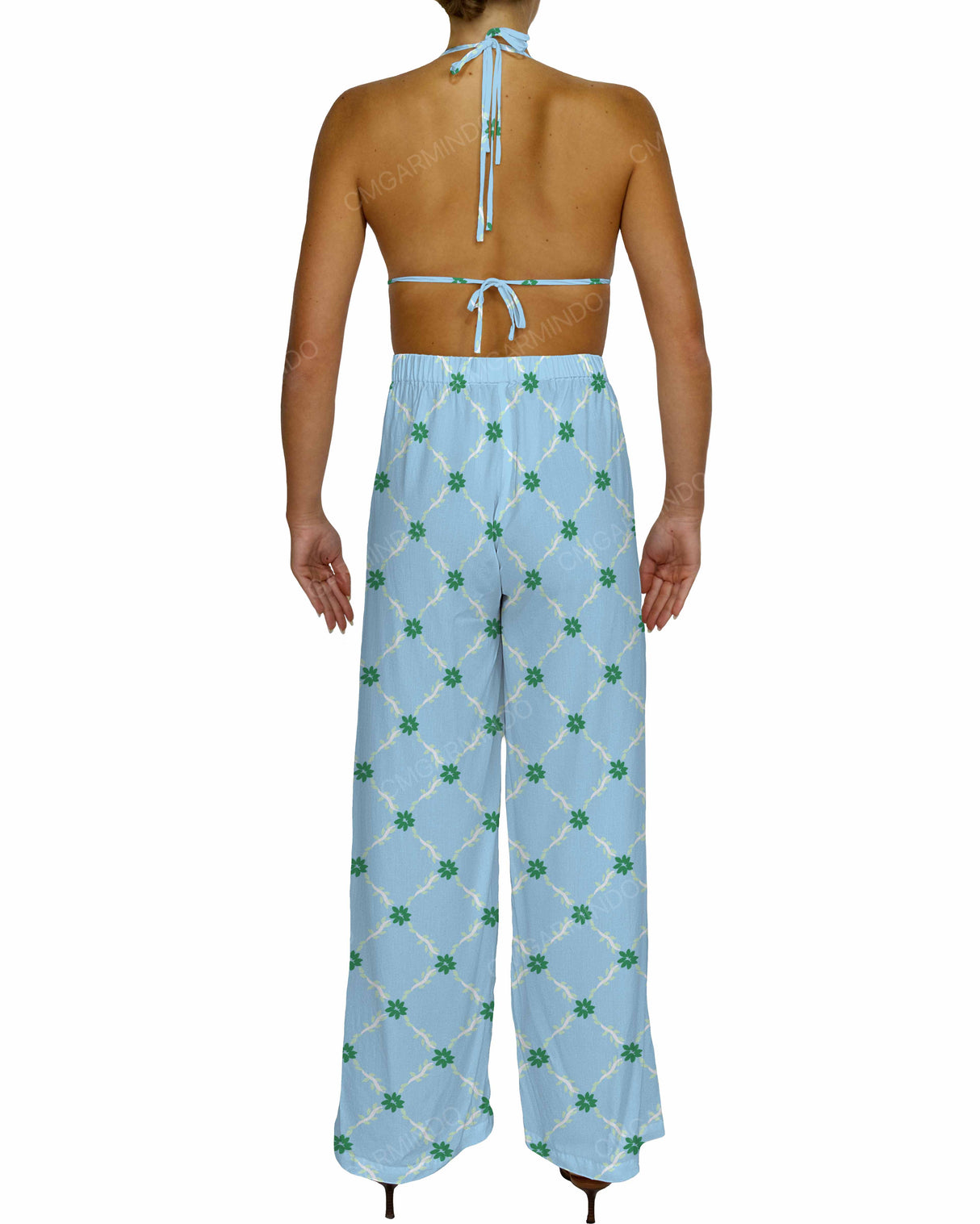 Halter Tie Jumpsuit