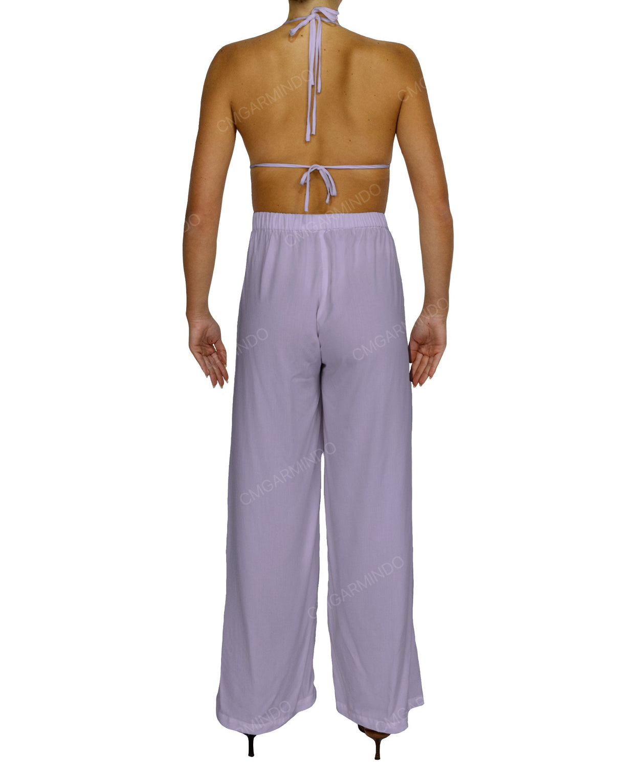 Halter Tie Jumpsuit