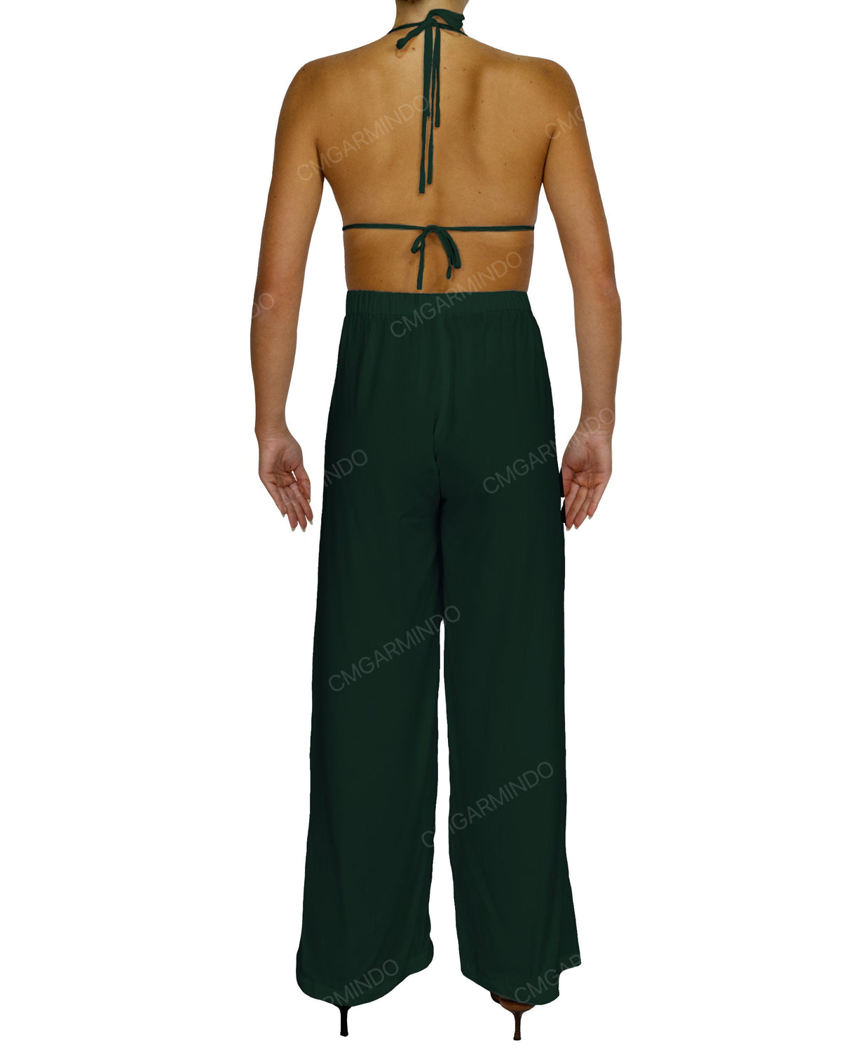 Halter Tie Jumpsuit