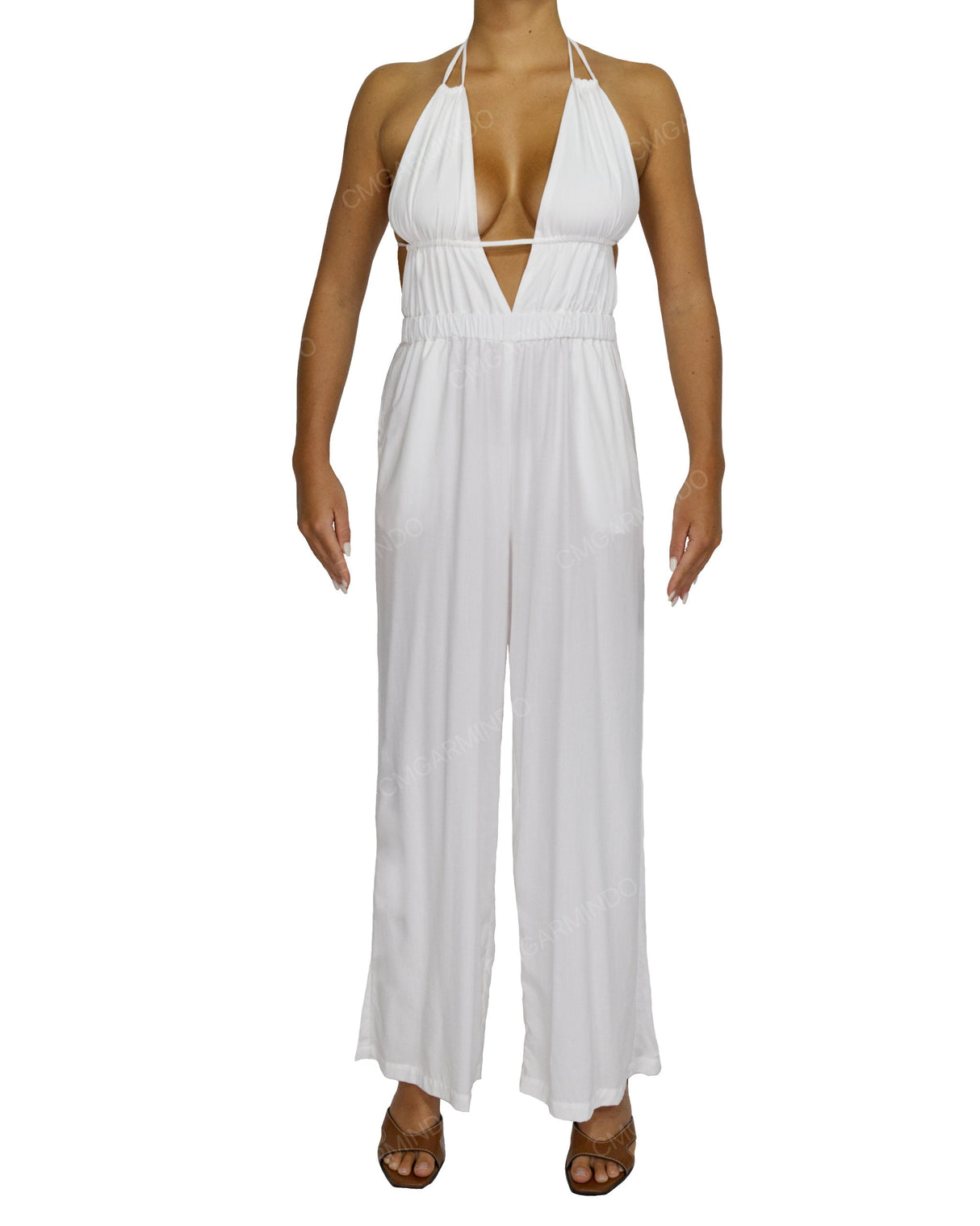 Halter Tie Jumpsuit